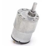 Alto rendimiento Motor de CC alto par en miniatura con caja engranajes, 6/12/24V, 7 a 960 RPM, motorreductor eje excéntrico para generador(960rpm,24V)