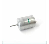 Alto rendimiento Motor Micro 370 de 3, 5 y 10 piezas, CC 12 V, 24, con escobillas carbón, silencioso, alto par, for electrodomésticos, rizador pelo para generador(5PCS)