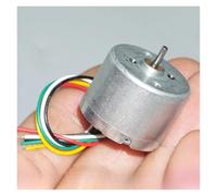 Alto rendimiento Motor sin escobillas 310 de 5-12 V CC, rotación reversible, regulación velocidad PWM, eje en D, circuito controlador 3/5/10 unidades para generador(3pcs)