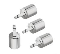 Alto rendimiento para Bimini casquillo superior accesorios de acero inoxidable extremos compatibles con barcos (22mm)