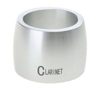 Alto Sax Clarinete Boquilla Ligadura Saxofón Piezas Clip Aluminio Ancho Cierre Cierre Alto Sax Metal