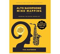 Alto Sax Mind Mapping: A Mnemonically Color-Coded Saxophone Fingering Chart Book: With Unique Player's Eye View: 2 (Alto Sax Mnemonics)