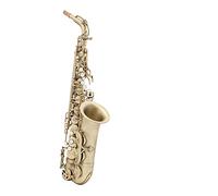Alto Saxofón EB antiguo de cobre simulación alto sax profesional jugando instrumento de viento de madera con boquilla (Color : Light Green)