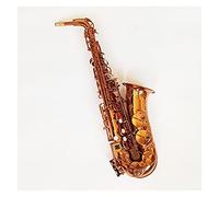 Alto Saxofón EB Color Café Color Simulación De Cobre Sax Profesional Jugando Instrumento De Viento De Madera Con Boquilla
