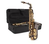 Alto Saxophone by Gear4music Black & Gold