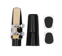 Alto Saxophone Mouthpiece & Ligature Set | ABS & Metal for Clear Sound & Comfort | Saxophone Accessories for Students/Beginners/Practice | Easy Fit Standard Alto Sax