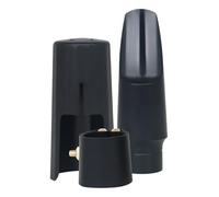 Alto Saxophone Mouthpiece, Sax Flute Head Cap Set, Ligature Clip Accessory, Strong Lightweight 48.3g, Portable Compact Ideal for Instrument Performance and Practice