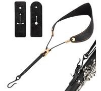Alto Saxophone Neck Strap - Diseño de hombro acolchado, peso ligero, ajuste fácil, ajuste cómodo | Clarinete y Flauta Support, Beginner Friendly, Music Students, Instrument Playing Aid, Girls Adults