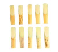 Alto Saxophone Strength 2.5 | 10 Pack Select Reeds for Saxophone/Clarinet | Clear Sound & Fast Response for Beginners/Experienced Players (Size 3)