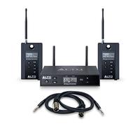 Alto Professional Stealth Wireless MKII - Sistema audio wireless estéreo UHF para altavoces activos, un transmisor y 2 receptores, 2 entradas XLR, ampliable