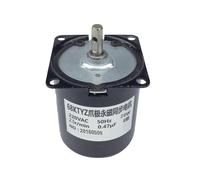 Alto Torque 10 0KG 28W AC 220V Motor síncrono de imán permanente 22 0V 68KTYZ CW/CCW Motor de velocidad lenta con engranaje de metal 2.5 a 11 0RPM(80rpm)