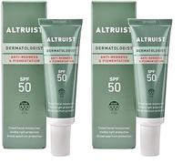 ALTRUIST. Antirojeces y pigmentación SPF50-5 estrellas ultra (PPD:54) - Protección UVA - 30 ml (Paquete de 2)