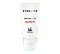 Altruist Loción corporal hidratante con 6% de urea, crema hidratante y reparadora para pieles secas y sensibles con glicerina, manteca de karité y pantenol, hipoalergénica, sin perfume, 250 ml