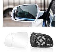 Altsbaos 1 PCS Cristal Espejo Retrovisor Izquierdo Compatible con Audi A3 A4 A5 Calefactable Retrovisor A3 8P1/Cabriolet 8P7/Sportback 8PA,A4 8K2 B8/Avant 8K5 B8,A5 8T3/Cabriolet 8F7/8TA-8K0857535F