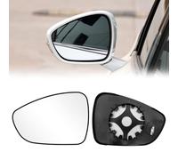 Altsbaos 1PCS Compatible con Citroen C3 C4 C5 DS3 DS4 DS5 Cristal Espejo Retrovisor, Calefactable Retrovisor Compatibile con Peugeot 508/508SW Vidrio Espejo 2011-2018(Izquierdo)