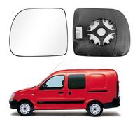 Altsbaos 1PCS Vidrio Espejo Compatible con Renault Kangoo I Cristal Espejo Retrovisor 1997 1998 1999 2000 2001 2002 2003 Calefactable Retrovisor Kangoo 1(Izquierdo)