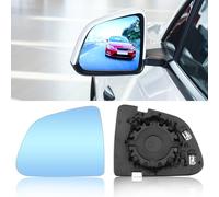 Altsbaos 2PCS Vidrio Espejo Izquierdo+Derecho Compatible con Tesla Model Y Cristal Espejo Retrovisor 2020 2021 2022 2023 2024 Calefactable Retrovisor(Antideslumbramiento-Azul)