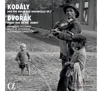 Altstaedt/Lonquich/Kelemen – Kodály: Dúo violonchelo Op7; Dvořák: Trío piano Op90 Dumky – Alliance