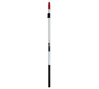 Altuna 90702 Pértiga de 1.5+1.5 Metros para serruchos, Aluminio, Rojo, 185x7x5 cm