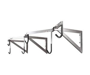 ALTUNA Colgador para 6 Bicicletas, Gris, 200 x 35 x 55 cm (B138C)