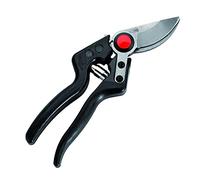 Altuna Tijera de podar de una Mano de Fibra de Carbono para Uso Profesional. Mangos ergonómicos. Cabezal con inclinacion Frontal y Lateral. 21cm.