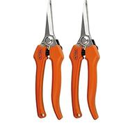 Altuna - Tijeras de Podar Pequeñas - Podar de Mano - Hoja Curva - Acero Inoxidable - Jardinería y Vendimia - Pequeñas y Precisas (Paquete de 2)