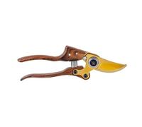 Altuna TR10 - Tijeras de Podar de Titanio - Tijera de Jardín Profesional con Hoja SK5 - Corte Bypass Preciso - Mangos de Madera Ergonómicos - Ideal para Regalo - Presentación en Caja