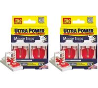 ALTUNA Trampa Ratones con Cebo Ultra Power 2UN (Paquete de 2)