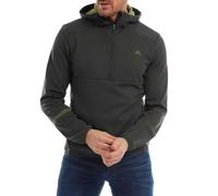 Altura Asa Dutt528251 Grid Softshell Media Cremallera (M) -Carbon/Oliva-L 2022 Chaqueta, Negro, Hombre
