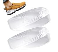 Altura aumenta las suelas - 2 piezas, no resbaladizo, absorción de impactos, inserciones del talón invisibles | plantillas íntimas con zapatos crecientes para zapatos de vestir, botas