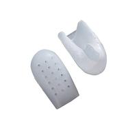 Altura invisible Aumento de la plantilla Silicona Tacón de la plantilla Insertos del zapato de la plantilla Almohadillas para hombres Mujeres 5 cm 1 Pair Altura invisible Isole