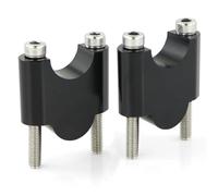 Altura Manillar Motocicleta Elevadores Manillar 28mm 1 1/8" Para Manillar Fat Bar Para Triumph Para Tiger 1050 Sport Para Trident 660 Para Scrambler 1200 Para Speed Twin 1200(Black Riser 40mm)