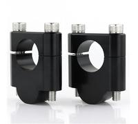 Altura Manillar Motocicleta Para Yamaha FZ1/FZS1000 Para Fazer FZ6 Para Fazer FZS 600 FZ8-N/S/Fazer8 FZ16 Para Fazer 22mm 7/8 "Mango Bar Riser Mount Manillar Elevadores Abrazadera(Black Riser 30mm)
