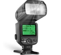 Altura Photo Flash de cámara con pantalla LCD para cámaras DSLR y sin espejo, Speedlite externo con una zapata estándar, luz de velocidad universal para Canon, Sony, Nikon, Panasonic y más