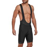 Altura Progel Plus Bib Shorts Pantalones Cortos, Unisex, Negro, S