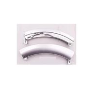 ALturn Manija de Puerta de Lavadora cilíndrica, reemplazo de manija de Lavadora 9000331939, Compatible con Siemens, Compatible con Bosch WAS20460TI WAS24460TI(Silvery 1pcs)