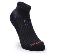 ALTUS Caribe Calcetines de caña baja en Coolmax | Calcetines de montaña | Unisex (FR/ES, Letras, M, Regular, Regular, Negro)