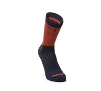 ALTUS Caspio Calcetines Caña Media Coolmax Montaña Unisex, Rojo, M