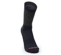 ALTUS Caspio Calcetines de caña media en Coolmax |Calcetines de montaña | Unisex (FR/ES, Letras, M, Regular, Regular, Negro)