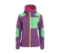 ALTUS Decan W Z80 Chaqueta cortavientos | Chaqueta de montaña | Chaqueta de trekking | Repelente al agua | Resistente al viento | Tranpirable (FR/ES, Letras, L, Regular, Regular, Morado)