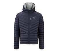 ALTUS Denali Chaqueta de pluma con capucha |Repelente al agua | Transpirable | Ressitente al viento | Hombre (FR/ES, Letras, XXL, Regular, Regular, Negro)