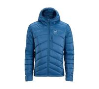 ALTUS Elbrus J30 Chaqueta de pluma | Chaqueta de trekking | Chaqueta de montaña | Repelente al agua | Transpirable | Hombre (FR/ES, Letras, XL, Regular, Regular, Azul)