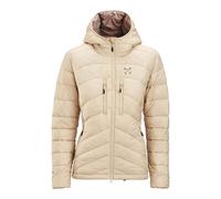 ALTUS Elbrus W Chaqueta de pluma | Chaqueta de trekking | Repelente al agua | Transpirable (FR/ES, Letras, S, Regular, Regular, Champán)