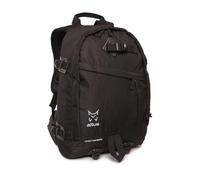 ESQUI MONTAÑA G30 | 27 Litros | Negro/Lila | Mochila urbana | Mochila para Colegio | Ordenador Portatil | Viaje | Senderismo | Escolares | Universidad | Adulto (Negro)