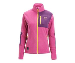 ALTUS Lombardia W Z80 Forro polar | Forro polar de trekking | Forro polar de montaña | Mujer (FR/ES, Letras, XXL, Regular, Regular, Morado)