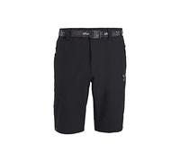 ALTUS TAUPO I30 | Hombre | Pantalón Corto | Bolsillos Delantero y Trasero con Cremallera | Shorts | Elástico | Ligero | Senderismo | Adultos (XL, Antracita)
