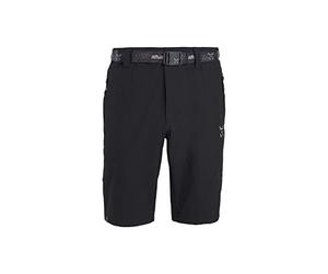 ALTUS TAUPO I30 | Hombre | Pantalón Corto | Bolsillos Delantero y Trasero con Cremallera | Shorts | Elástico | Ligero | Senderismo | Adultos (M, Antracita)