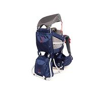 Mochila portabebés Altus Arakagua azul marino gris rojo