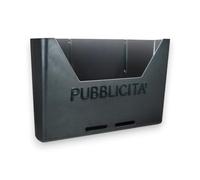 Alubox 47231 casete de carrusel de publicidad en policarbonato, Color de hierro fundido (Ghisa)