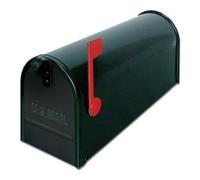 Alubox Caja De Correo Porta Cartas Usa Mail Topolino Negra Cod.202340